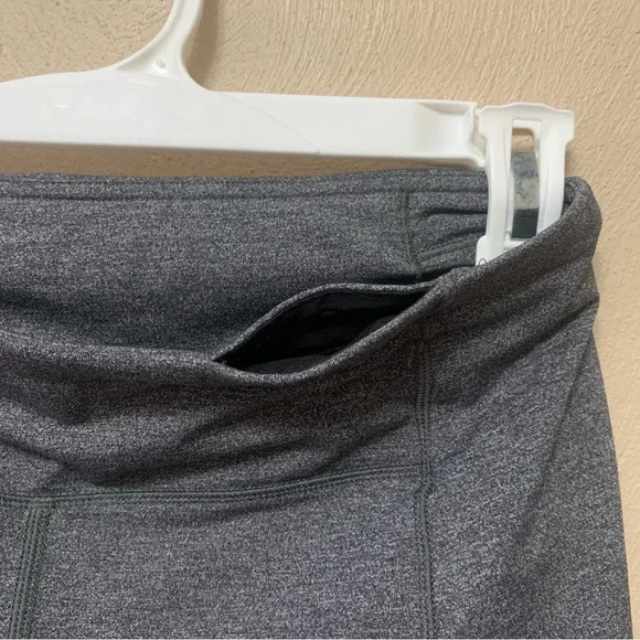 Lululemon Speed Up Crop 21" Heathered Black Size 6 W6AK6S - Picture 9 of 15
